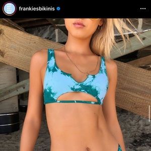 Frankies Cole Top in Emerald Tie Dye!